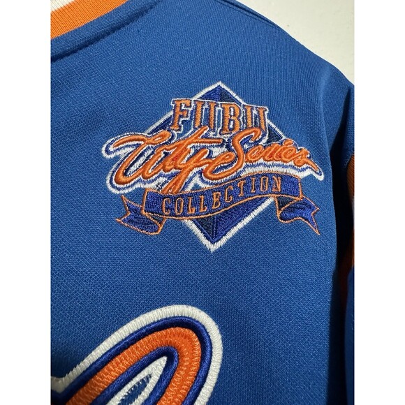Vintage FUBU City Series Collection NYC METS KNICKS Long Sleeve Stitched Jersey - Picture 3 of 15